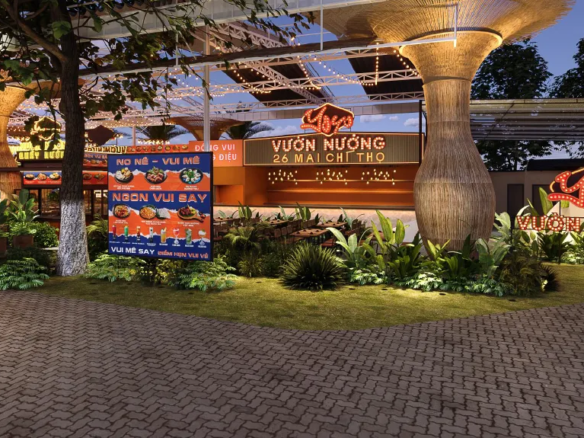 Yoyo Vườn Nướng Bình Khánh. Đặt bàn ngay 0938341562. yoyo vườn bình khánh