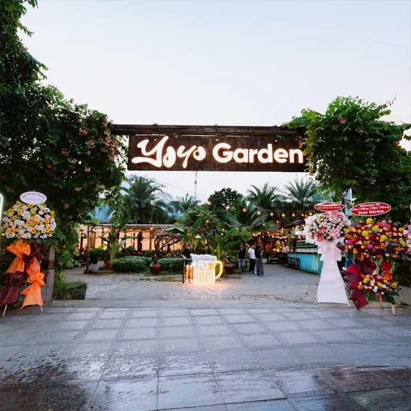 Yoyo Garden Nam Kì Khởi Nghĩa. Đặt bàn ngay 0938341562 Yoyo Nam Kì Khởi Nghĩa